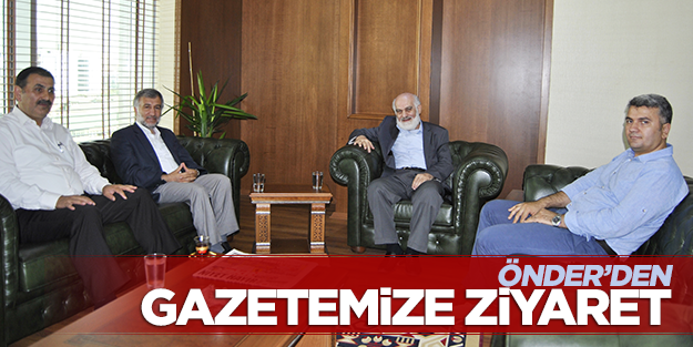 ÖNDER’den gazetemize ziyaret