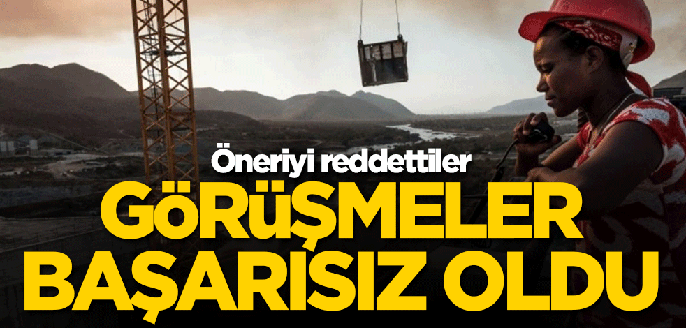 Öneriyi reddettiler! Görüşmeler başarısız oldu