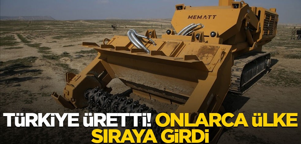 Onlarca ülke sıraya girdi! Türkiye üretti, herkesin gözdesi oldu