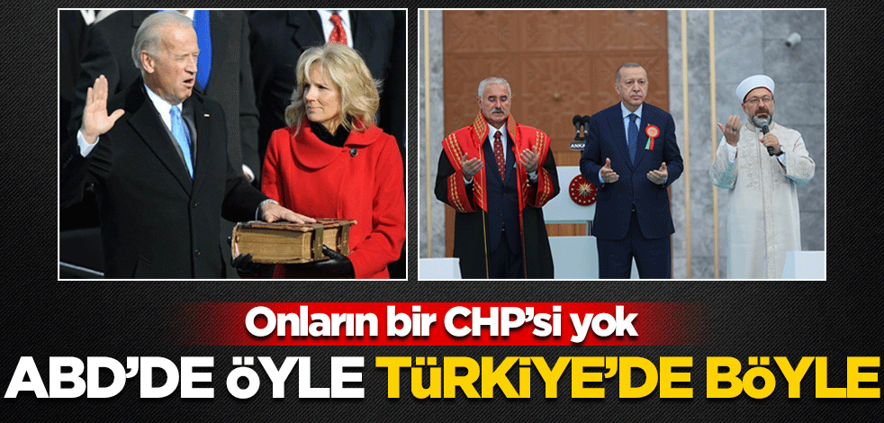 Onların bir CHP’si yok! ABD’de öyle Türkiye’de böyle