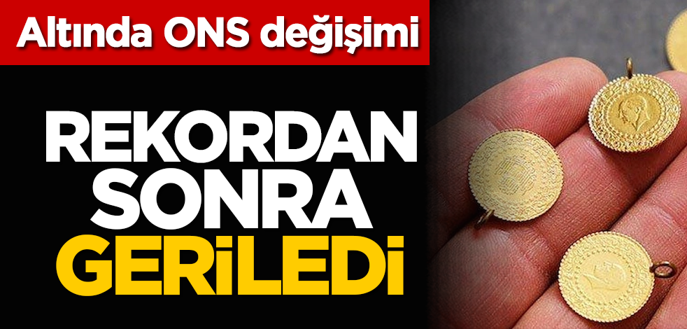 ONS rekordan sonra geriledi!