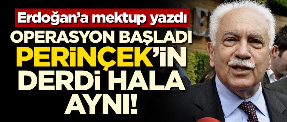 Operasyon başladı Doğu Perinçek'in derdi hala aynı!