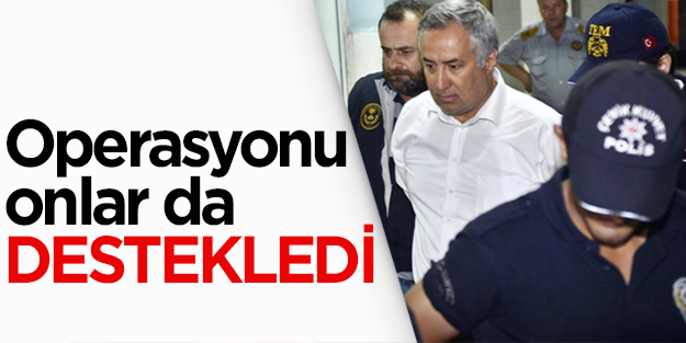 Operasyona büyük destek