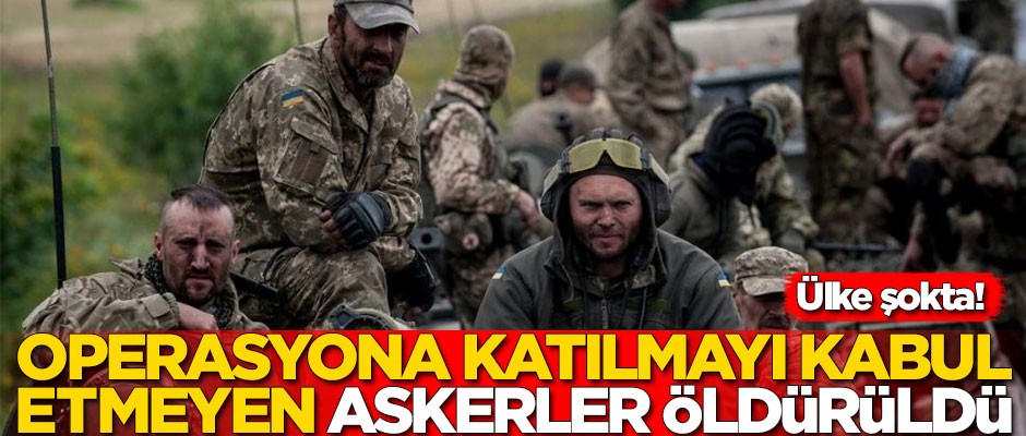 Operasyona katılmayı reddeden askerler komutanlarını öldürdü