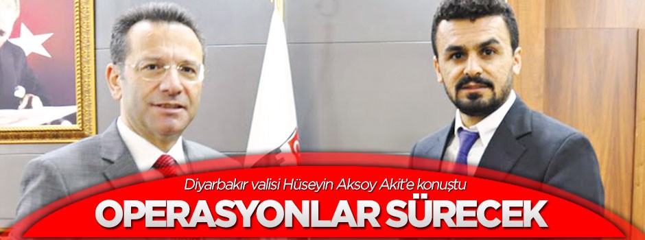 Operasyonlar sürecek