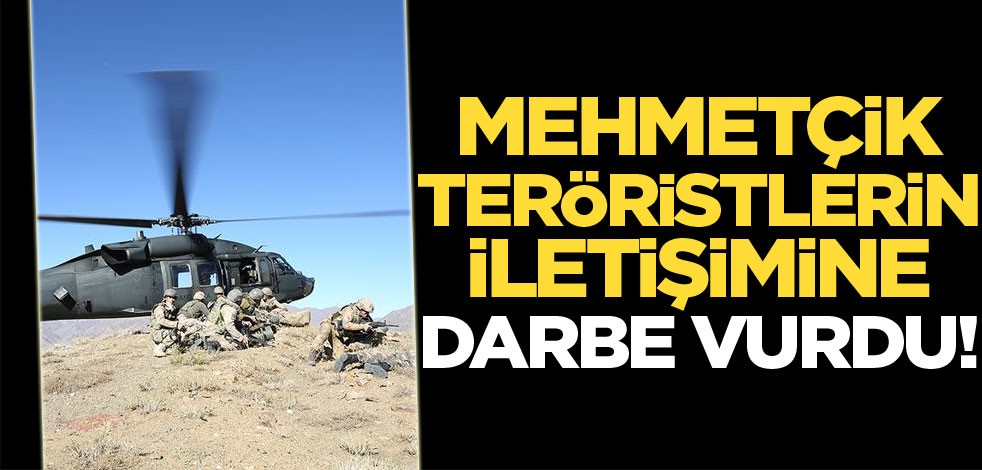 Operasyonlar teröristlerin iletişimini de kopardı