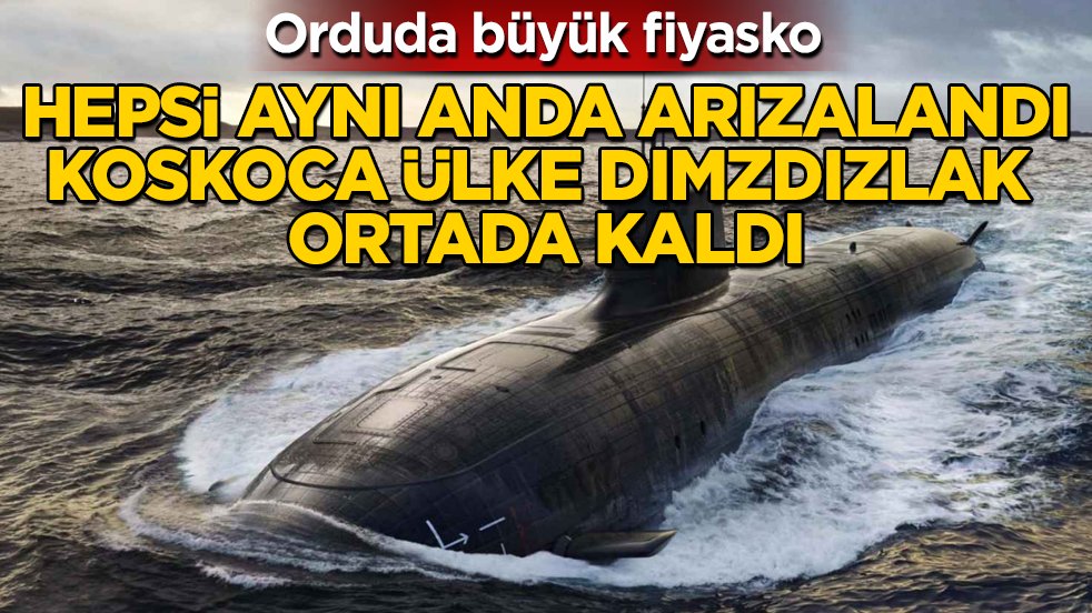 Orduda büyük fiyasko! Hepsi aynı anda arızalandı, koskoca ülke dımzdızlak ortada kaldı