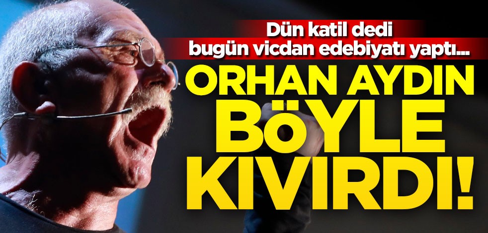Orhan Aydın Suriyeliler konusunda fena kıvırdı