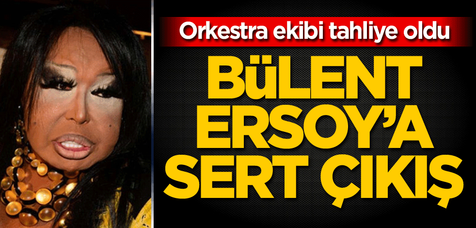 Orkestra ekibi tahliye oldu! Bülent Ersoy'a sert çıkış