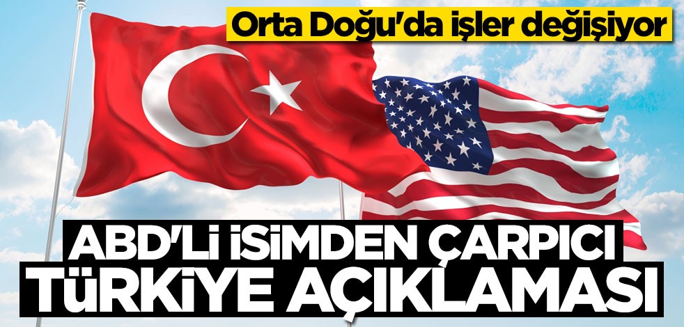 Orta Doğu'da işler değişiyor... ABD'li Mike Doran'dan Türkiye açıklaması