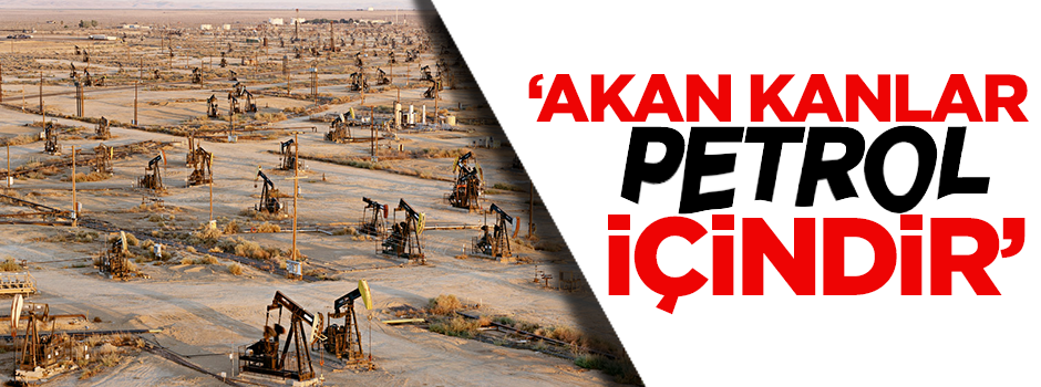 ''Ortadoğu'da akan kanlar petrol içindir''