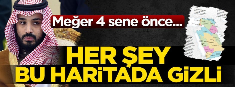 Ortadoğu'nun sınırları 4 yıl önce yeniden çizilmiş!