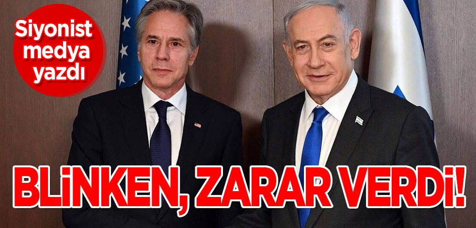 Ortadoğu'ya giden Blinken, esir takası görüşmelerine büyük zarar verdi! Yayın yapan Siyonist medya yazdı
