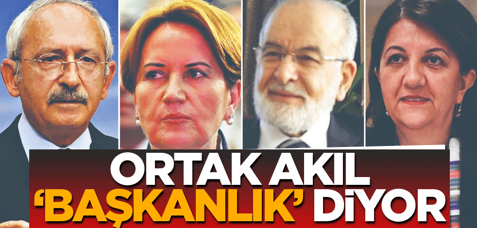 Ortak akıl ‘Başkanlık’ diyor