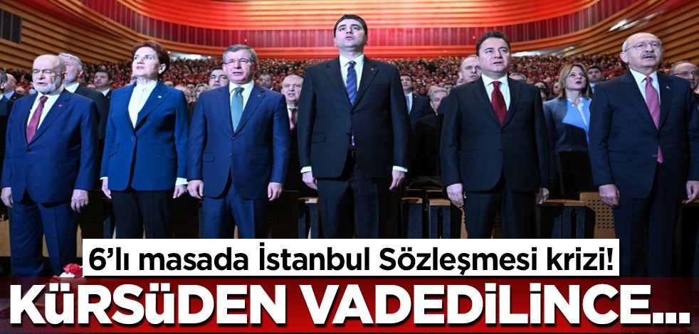 Ortak Mutabakat Metni'nde İstanbul Sözleşmesi yokken kürsüden vadedildi! SP'den itiraz sesi geldi