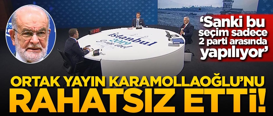 Ortak yayın Karamollaoğlu'nu rahatsız etti! "Sanki bu seçim sadece 2 parti arasında yapılıyor"
