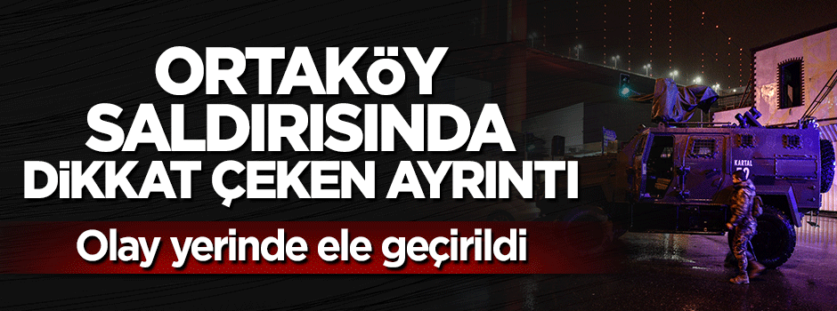 Ortaköy saldırganının olay yerinde bıraktığı montundan 500 lira çıktı
