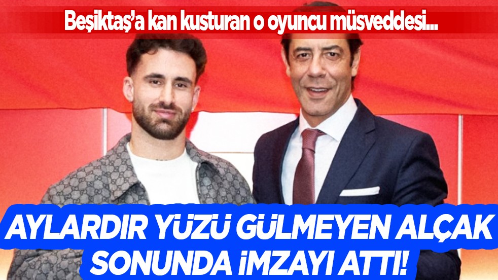 Ortalığı karıştıran o oyuncu müsveddesi, alçak Rafa Silva imzayı attı