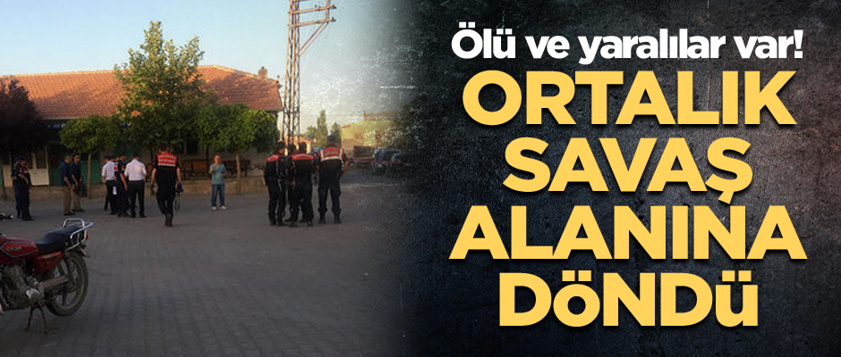 Ortalık savaş alanına döndü... Ölü ve yaralılar var!