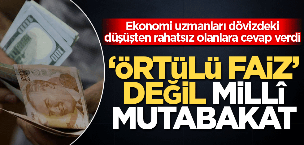 ‘Örtülü Faiz’ değil millî mutabakat