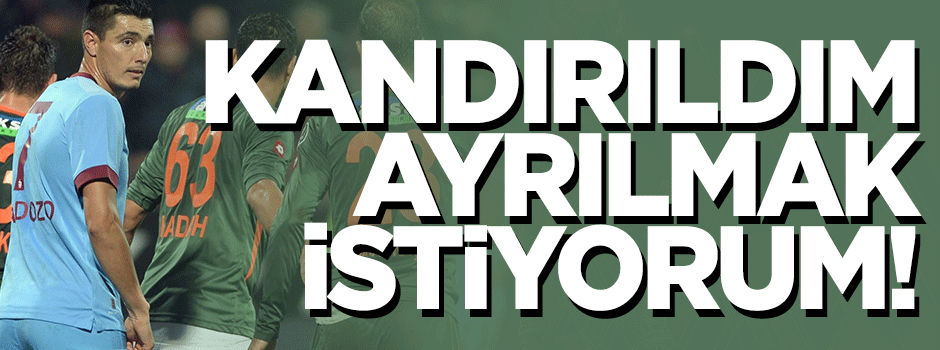 Oscar Cardozo: Kandırıldım, ayrılmak istiyorum!