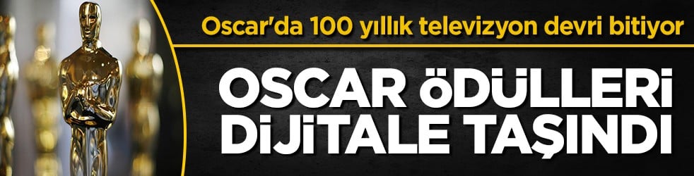 Oscar ödülleri 2029'dan itibaren televizyon yerine YouTube'da yayınlanacak
