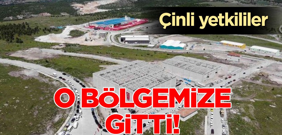 OSD'den Çinlilere çağrı sonrası: Çinli yetkililer, Havza OSB'de incelemede bulundu: Resmi ilk adımı attıran işbirliği