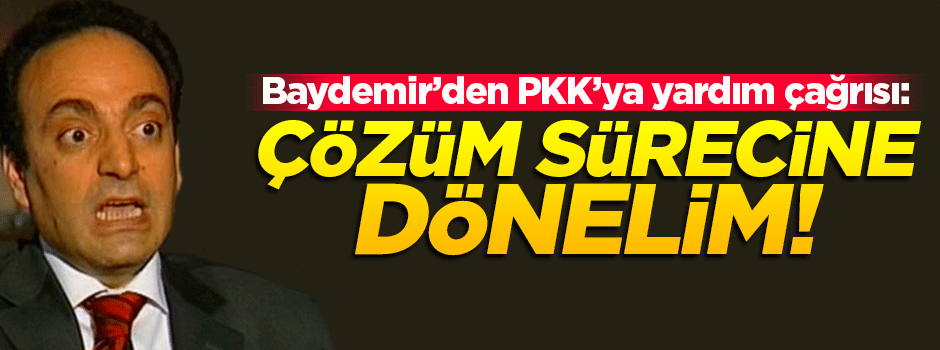 Osman Baydemir'den PKK'yı kurtarma çağrısı: Çözüm sürecine dönelim!