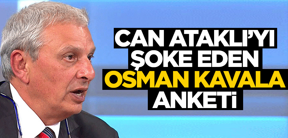 Osman Kavala anketi yapan Can Ataklı hayatının şokunu yaşadı