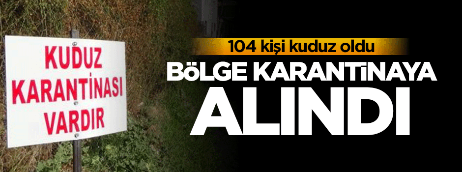 Osmaniye'de kuduz paniği