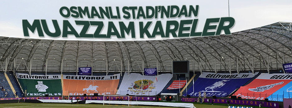 Osmanlı Stadı'nda muazzam atmosfer