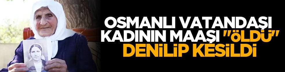 Osmanlı vatandaşı kadının maaşı 