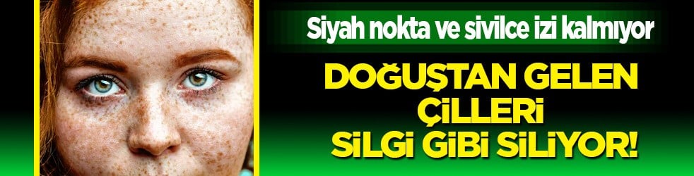 Ot lekeleri silgi gibi siliyor: Can sıkıcı hale gelen çilleri temizlemek için hiçbir katkı olmadan sen de kullan 