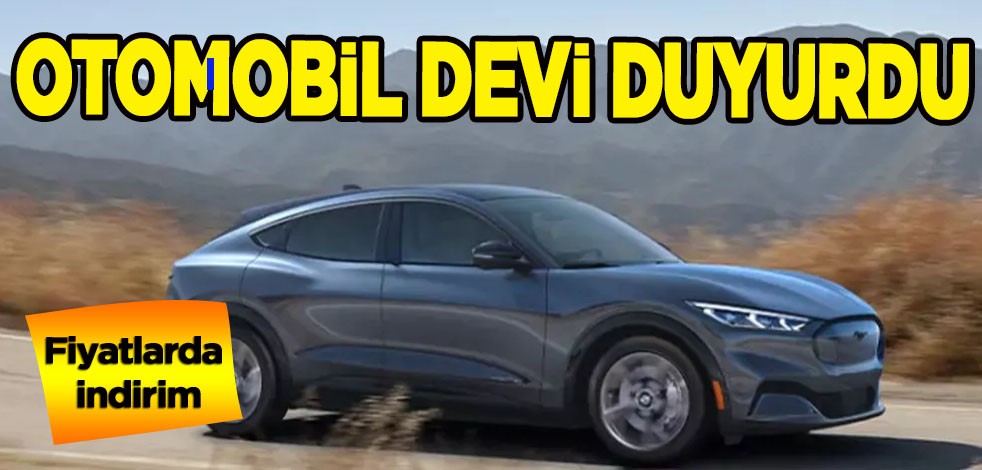 Otomobil devi resmen duyurdu: Fiyatlarda indirime gidildi! Araç alacaklar için yeni müjde!