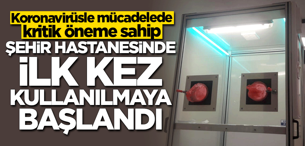 Otomobil fabrikasında üretildi! İlk kez Bursa Şehir Hastanesi'nde kullanıldı