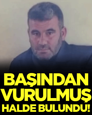 Otomobilde başından vurulmuş halde bulundu!