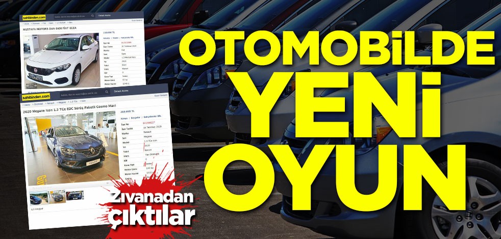 Otomobilde yeni oyun! Zıvanadan çıktılar