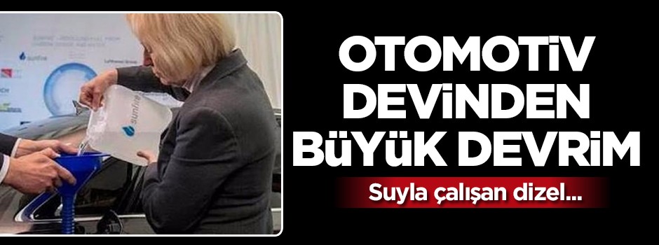 Otomotiv devinden büyük devrim