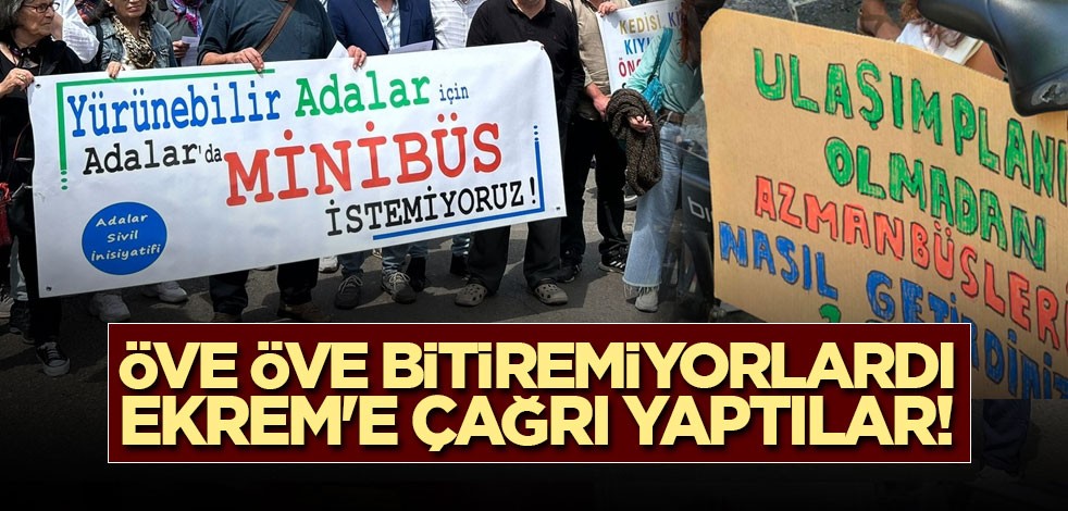 Öve öve bitiremiyorlardı, Ekrem'e çağrı yaptılar!