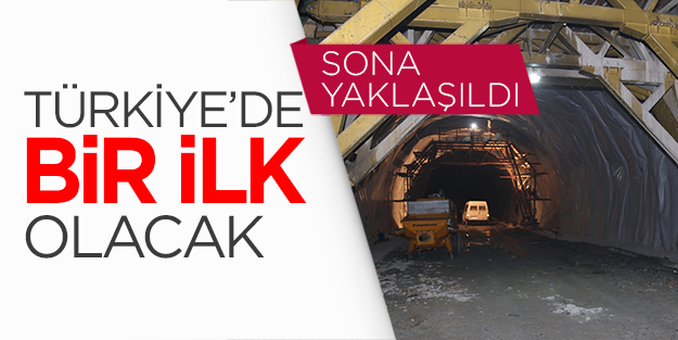 Ovit Tüneli'nde sona yaklaşıldı!