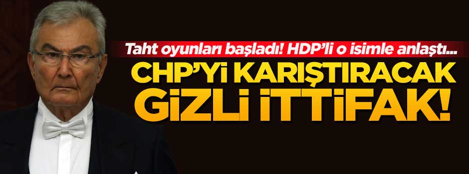 Övür: Baykal, CHP'nin başına geçmek için HDP'li Türk'le gizli ittifak yapıyor