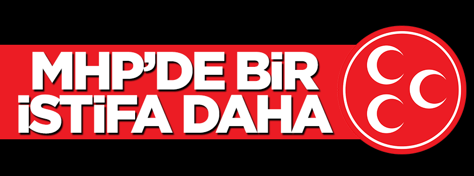 Oy kaybı sonrası MHP'de bir istifa daha