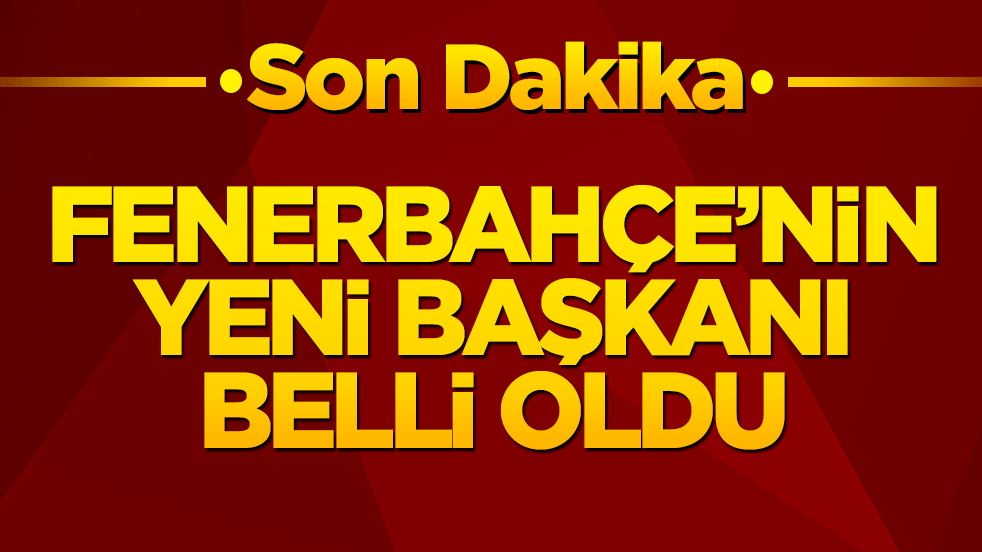 Oy verme işlemi tamamlandı! Fenerbahçe'nin yeni başkanı belli oldu