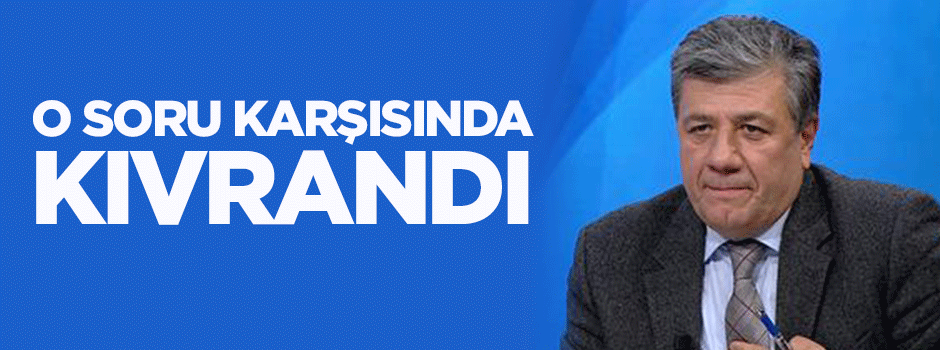 Öyle bir soru sordu ki Balbay'ı kıvrandırdı