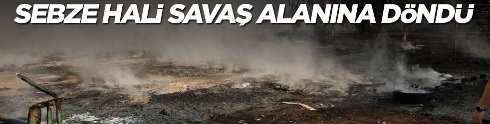 Oyun oynayan çocuklar halde büyük yangın çıkardı