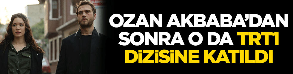 Ozan Akbaba'dan sonra Hazal Subaşı da TRT1'in Kasaba Doktoru dizisine katıldı!