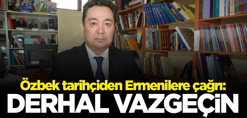 Özbek tarihçi böyle isyan etti: Bu 20'nci yüzyılın en büyük yalanıdır