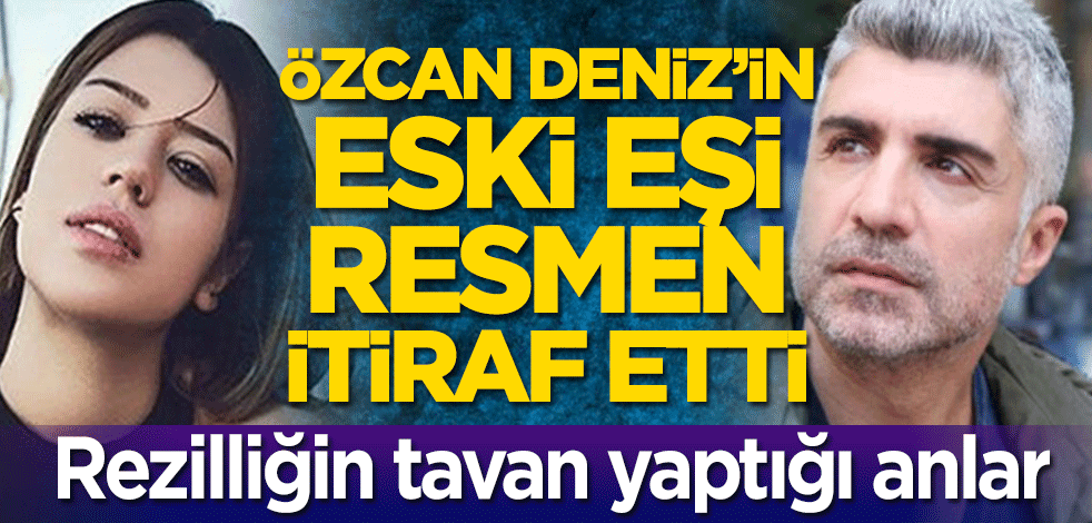 Özcan Deniz ile Feyza Aktan arasında yeni olay! Feyza Aktan itiraf etti