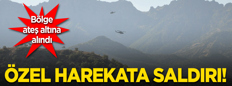 Özel harekat polislerine saldırı!