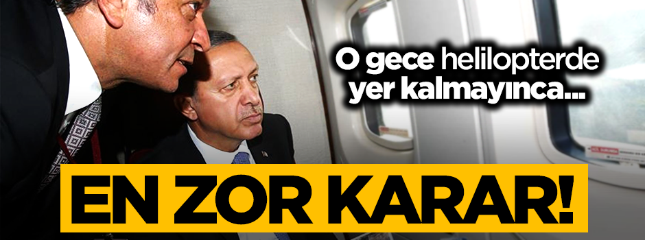 'Özel Kalem Müdürü eşini ve kızını bırakmak zorunda kaldı'
